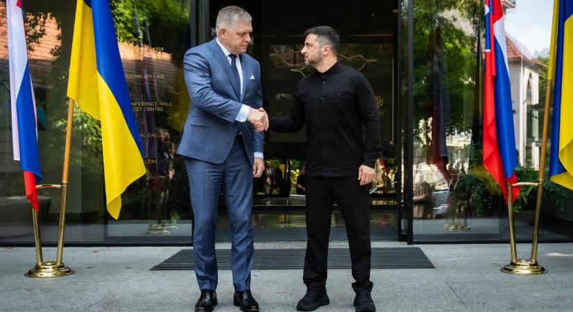 Robert Fico kívánt valamit Ukrajnának