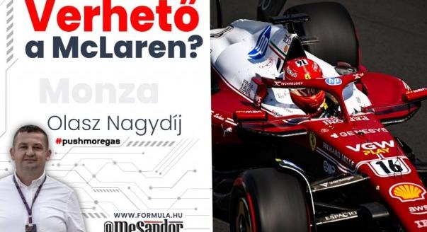 Verhető a McLaren Monzában?