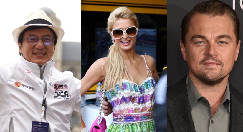 Hírességek, akiknek van közük a motorsportokhoz: Paris Hilton, Leonardo DiCaprio, Jackie Chan és a többiek