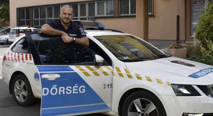 Egy nap alatt két ember életét mentette meg a fiatal rendőr őrmester