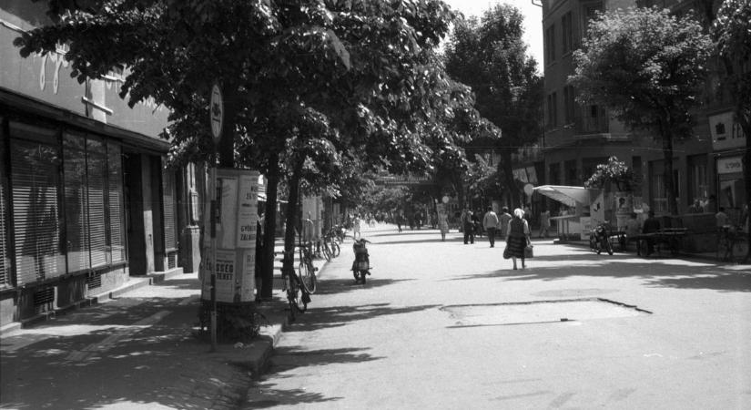 Nosztalgia a megyeszékhely kihagyhatatlan helyszínén, magával ragadóak a győri Baross út egykori képei