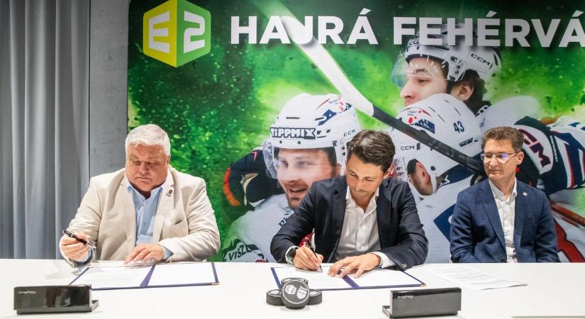 Milliókkal segíti a fehérvári jégkorongot a csapat új szponzora