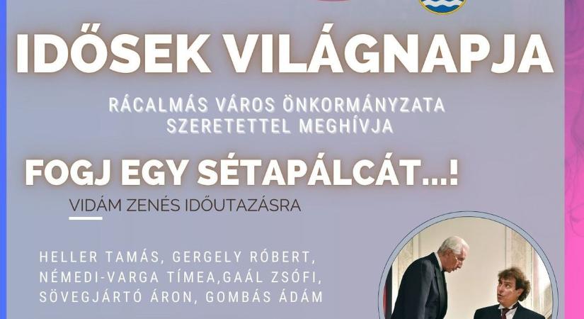 Slágerek, mosoly és taps: így ünneplik az idősek világnapját