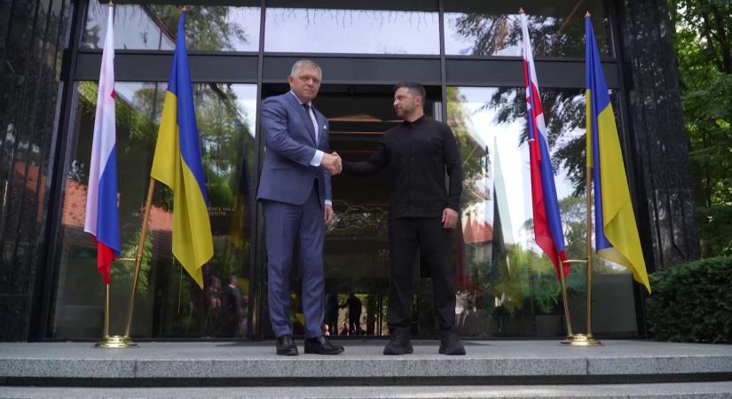 Ukrán elnök: Ukrajna továbbra is reagálni fog Oroszország támadásaira az energiaellátó létesítmények ellen  videó