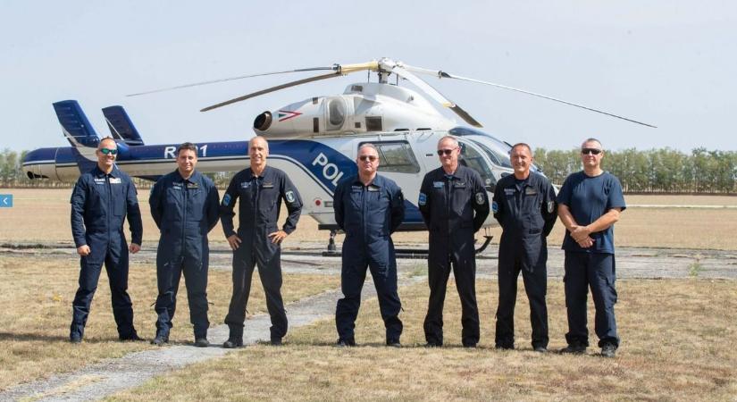 Különleges helikopter vigyázta a Balaton biztonságát a nyári szezonban