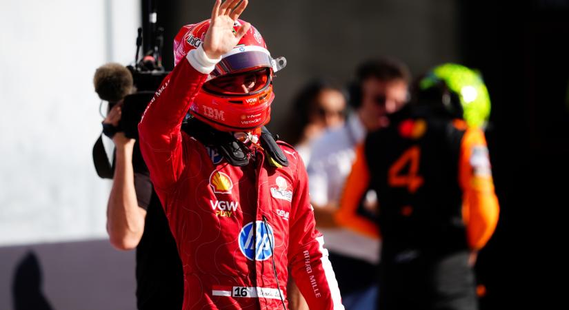 F1: Tökéletes körrel is csalódott Leclerc