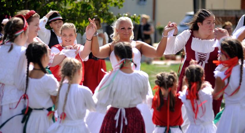 Ilyen lakodalmat még nem látott a falu: szüreti felvonulással ünnepeltek (galéria, videó)