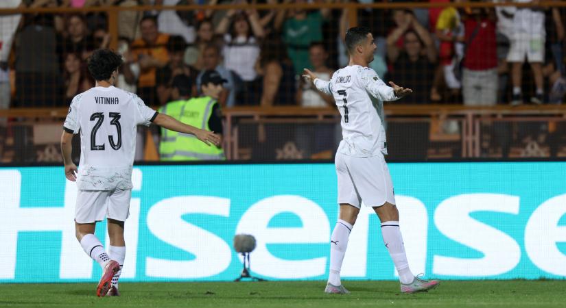 Komoly „főpróba”: Portugália ötöt, Ronaldo kettőt vágott