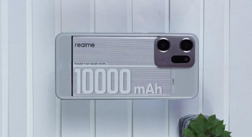 Jövő év elején érkezik a Realme 10 000 mAh-s mobilja