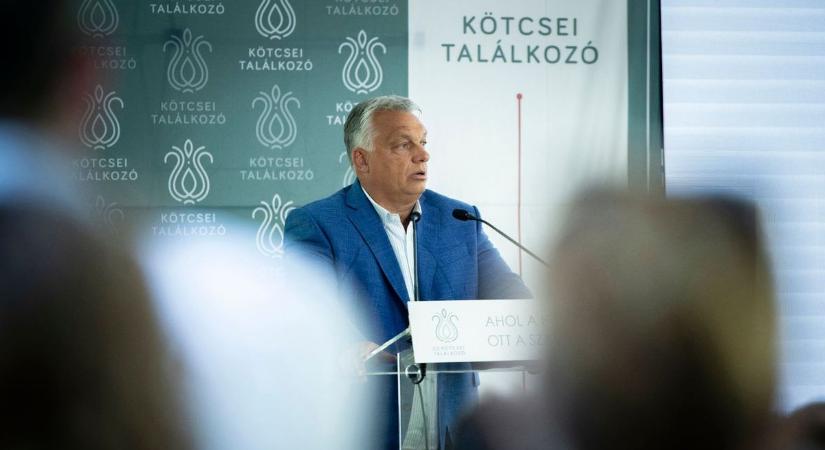 Orbán Viktor Kötcsén indítja el az őszi politikai szezont