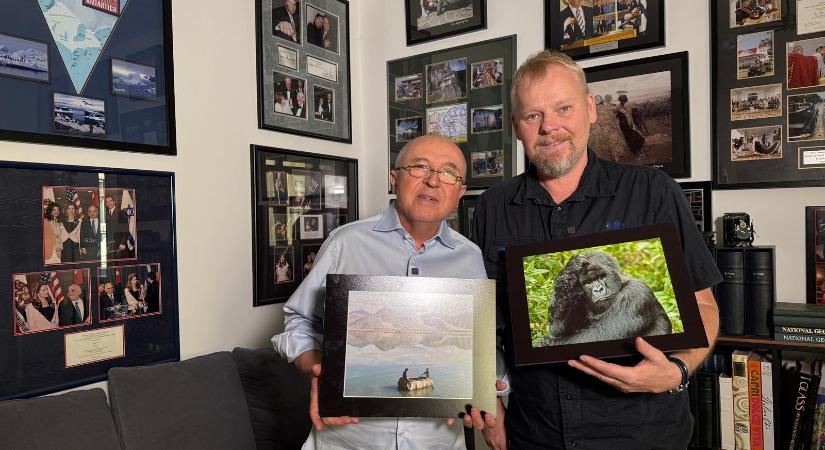 Újra Magyarországon a legendás világcsavargó: 148 országban járt, legendás képeket készített