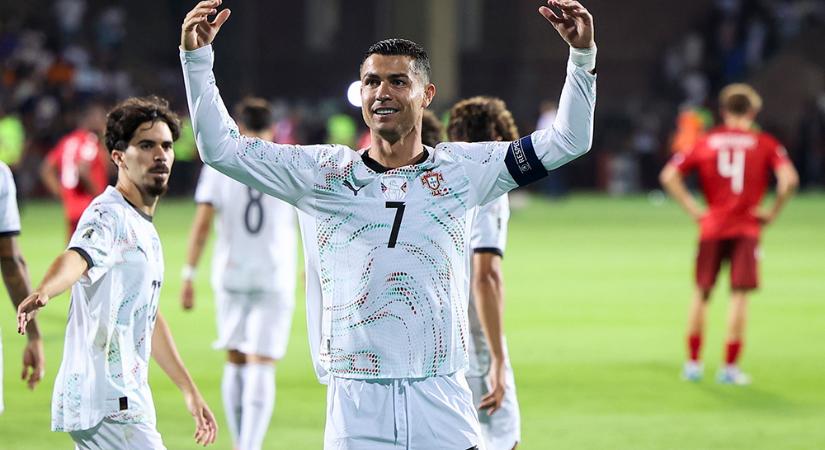 Cristiano Ronaldo gólkirállyá válhat a magyarok ellen