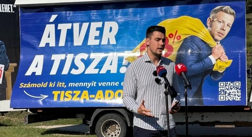„Átver a Tisza” – kampányvideóval indult a figyelmeztetés Kötcsén