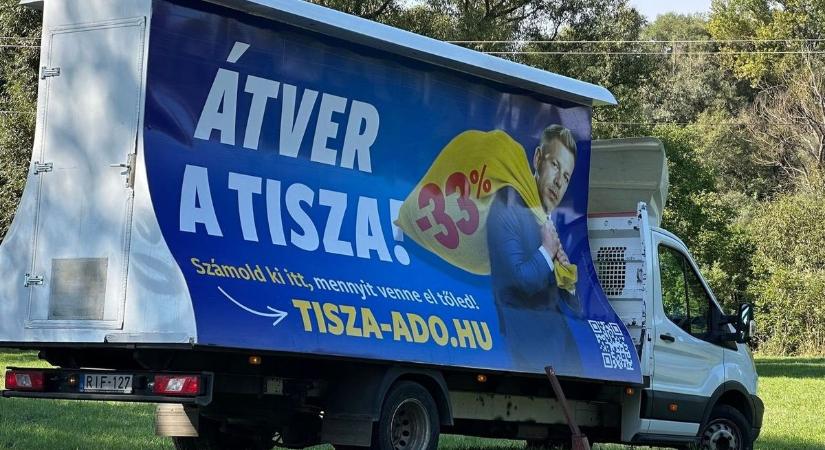 „Átverés a Tisza-adó” – kampányvideóval indítottak Kötcsén