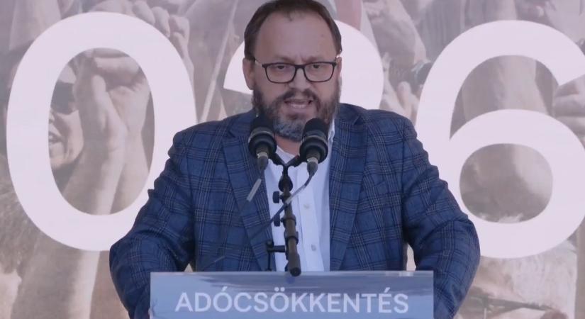 Bemutatta részletes adóterveit a Tisza Párt
