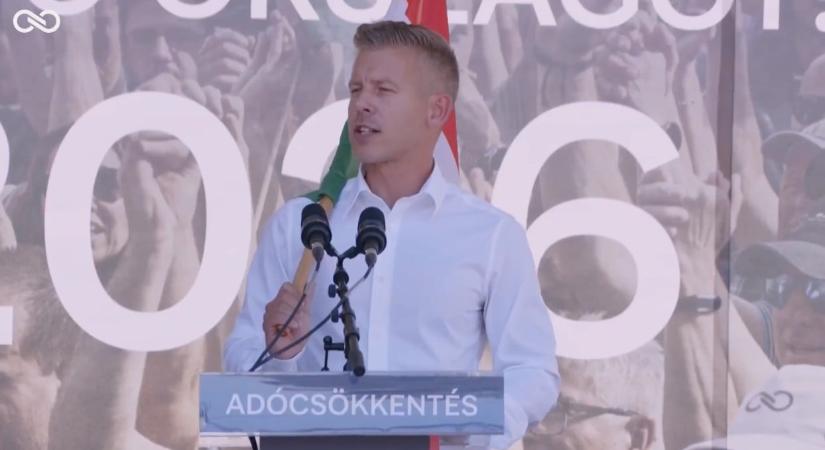 Magyar Péter: „Őszöd a hazugság, Kötcse a cinizmus politikája”