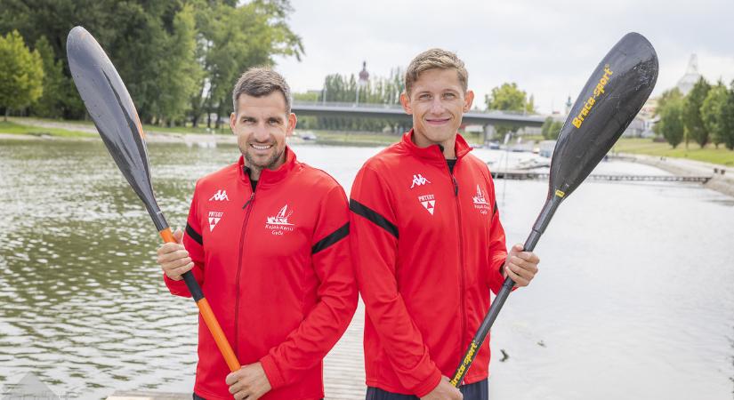 Magyar és győri bronzérem férfi kajak kettesben