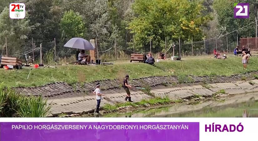 Papilio horgászverseny a Nagydobronyi Horgásztanyán (videó)