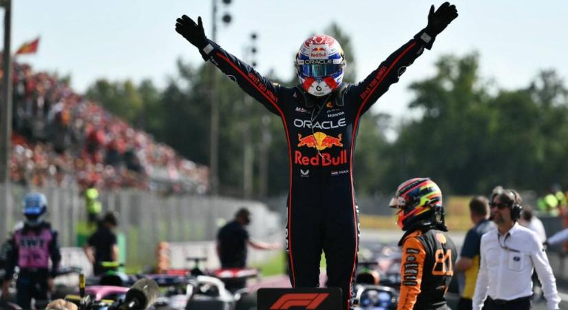 Verstappen nyomát bottal üthette a mezőny az Olasz Nagydíjon