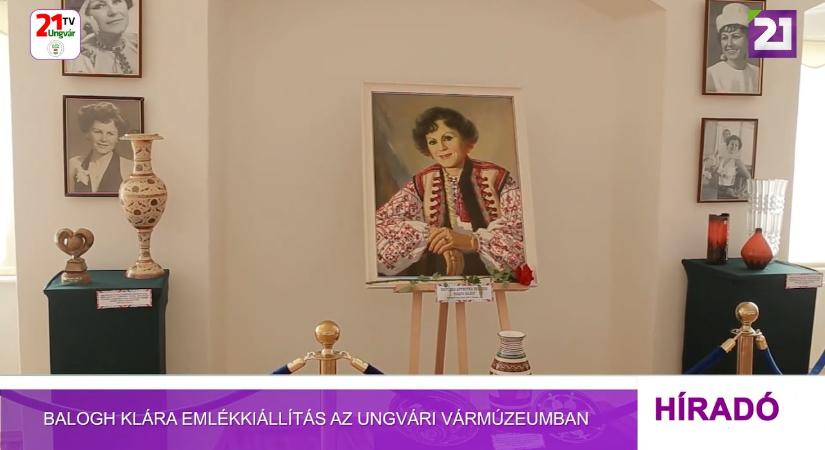 Balogh Klára emlékkiállítás az ungvári vármúzeumban (videó)