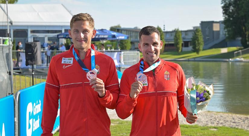 Óriási hajrában szerzett bronzot a győri páros