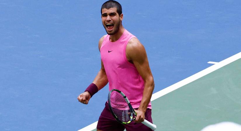 Példátlan siker küszöbén áll Carlos Alcaraz a US Openen