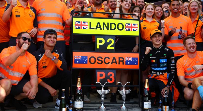 F1: Norris előre tudta, hogy Piastri el fogja engedni