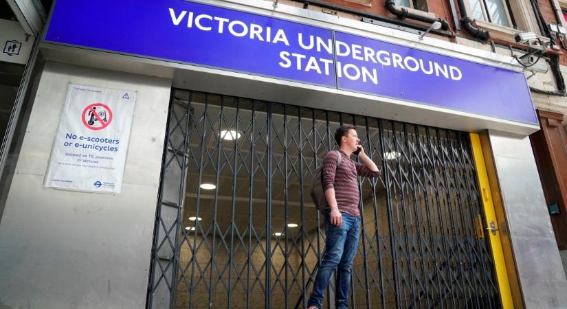 Teljes leállás fenyeget a londoni metróban, százmilliós a kár