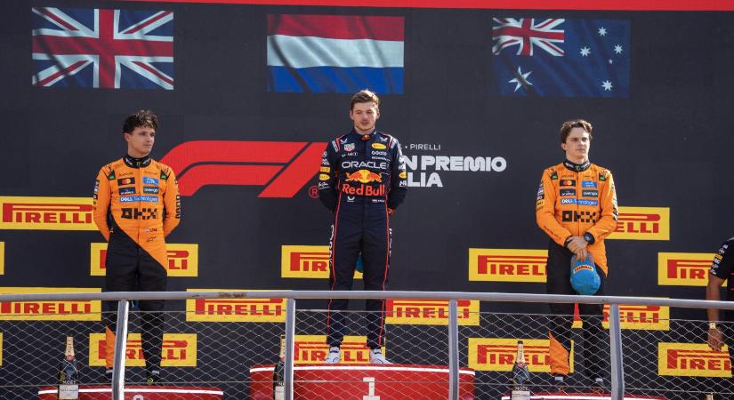 Max Verstappen könnyedén győzött Monzában