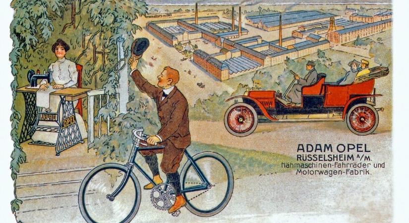 Adam Opel „bűzszekereknek” tartotta az autókat, a kerékpárok viszont lenyűgözték