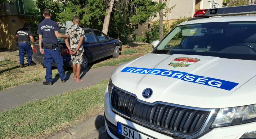Drámai autós üldözés Cegléden - fotók