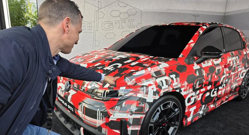 Magyar tervezője mutatta meg nekünk a legizgalmasabb új VW-t, az ID. Polo GTI-t
