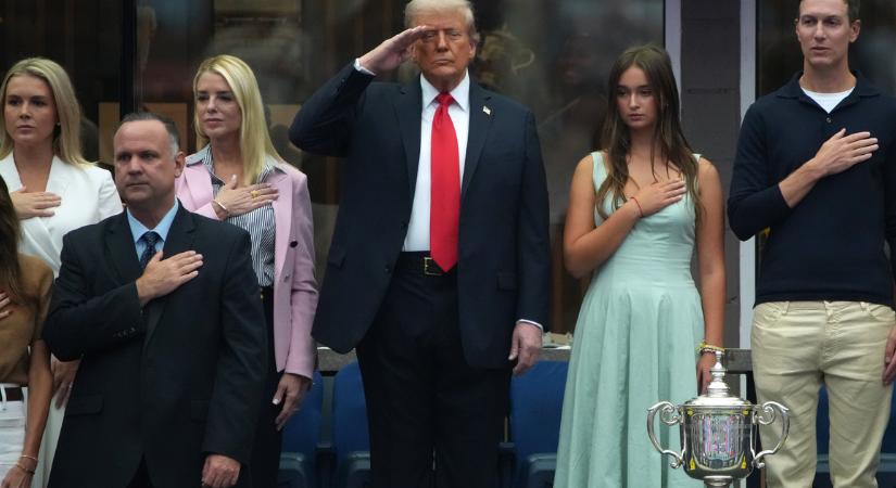 Hangos fújolás fogadta Donald Trumpot a US Open döntőjén