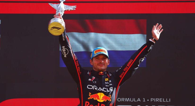 Verstappen a fölényes győzelem után: „Végre úgy viselkedett az autó, ahogy szeretem”