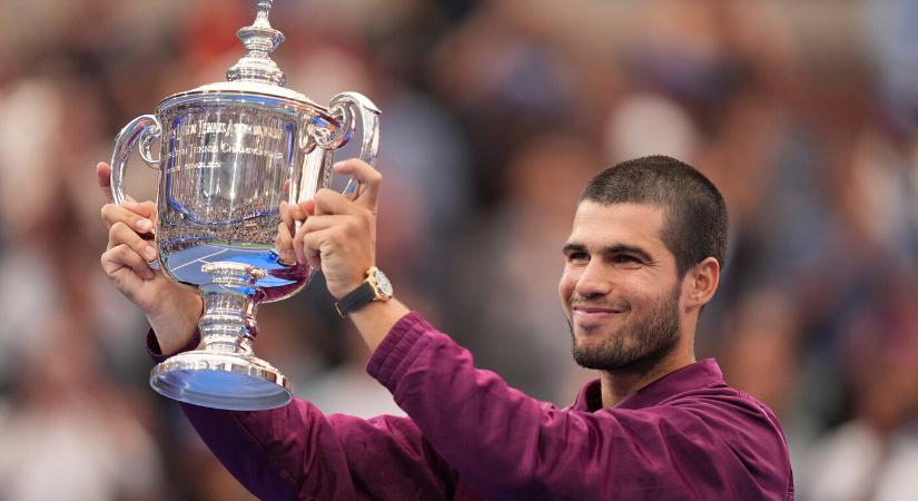 US Open – Alcaraz hatszoros Grand Slam-bajnok és ismét világelső