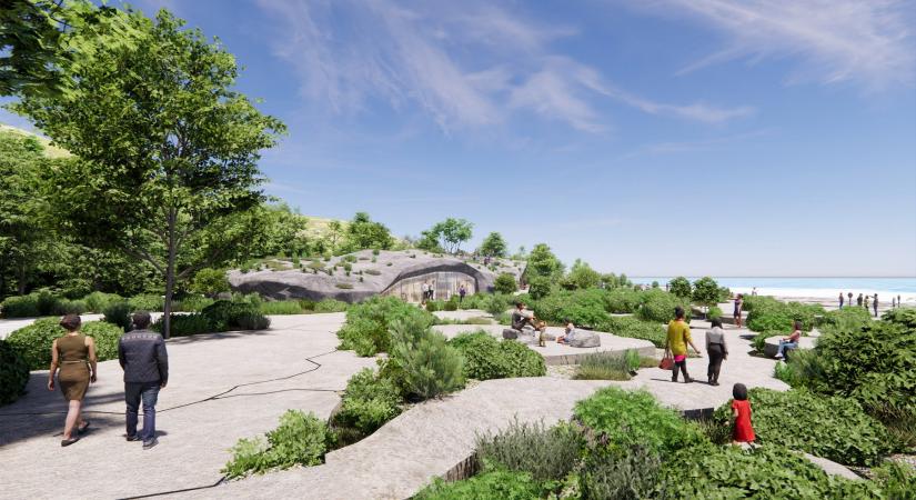 Az MVRDV új sziklákat tervezett a tengerpartra