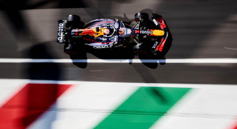 F1: Verstappen még kedden is Monzában csapat