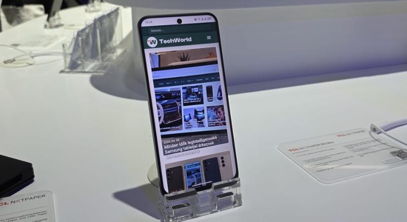 Még soha sem volt ennyire jó papírhatású kijelző telefonon