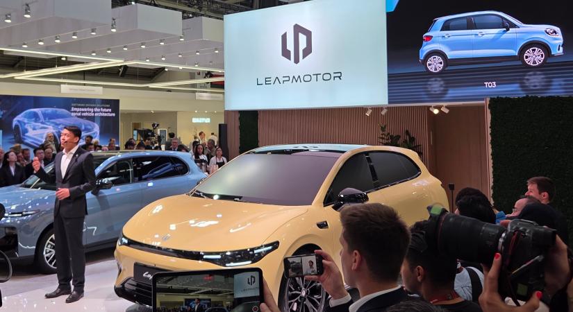 IAA 2025: Leapmotor B05, a Stellantis újabb titkos fegyvere