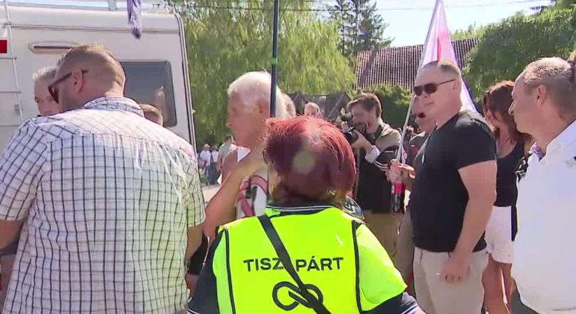 Magyar Péter emberei nem adtak magyarázatot a TISZA-csomagra  videó
