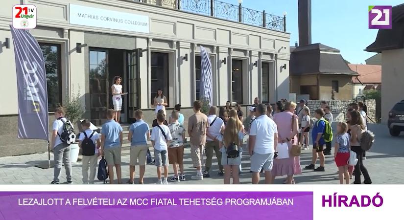Lezajlott a felvételi az MCC Fiatal Tehetség Programjában (videó)