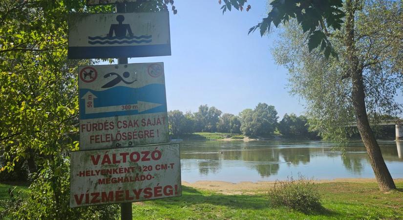 Apad a Tisza, és a Dráva sem fest valami jól... – fotó