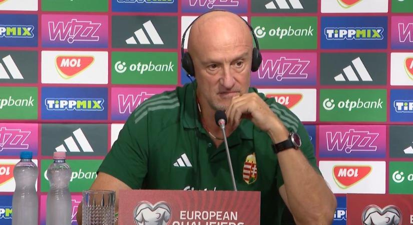 Marco Rossi a magyar-portugál előtt: Akinek nincs az egekben a motivációja, rossz munkát választott