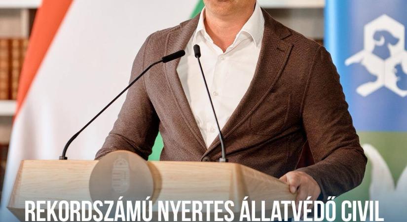 Rekordszámú állatvédő civil szervezet nyert az egymilliárd forintos pályázaton