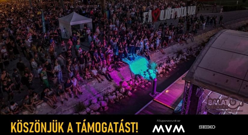 Vihar, eső, strand, buli a BalatONkoncert idei turnéján
