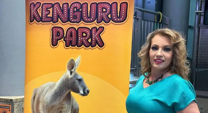Ismert médiaszemélyiség került kapcsolatba vármegyénk egyetlen Kenguru Parkjával