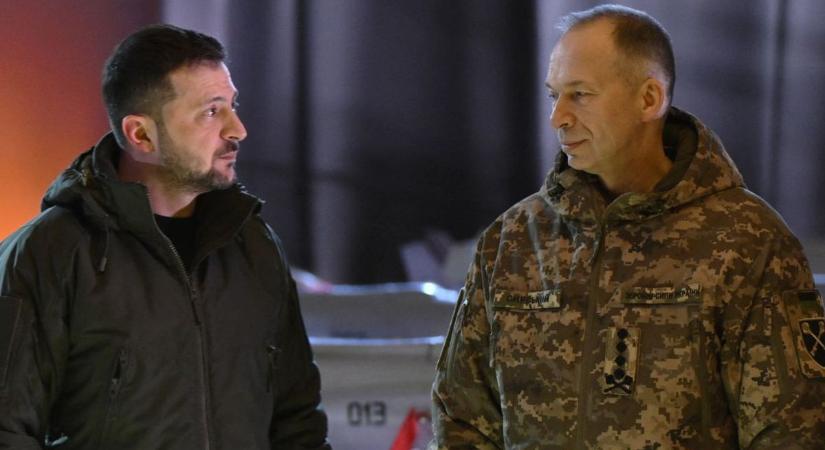 Remeghet Zelenszkij: brutális orosz túlerőről vallott az ukrán főparancsnok