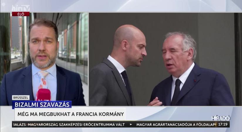 Még ma megbukhat a francia kormány  videó