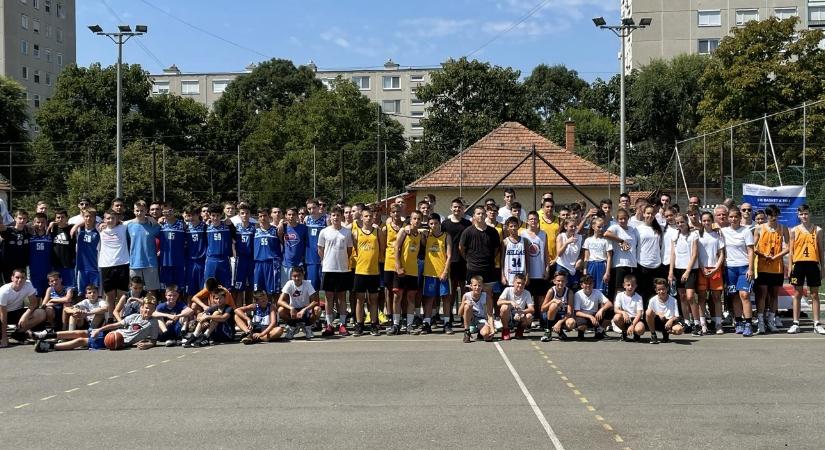 Jövő szombaton streetballt rendeznek a Hódtói Sportcentrumban