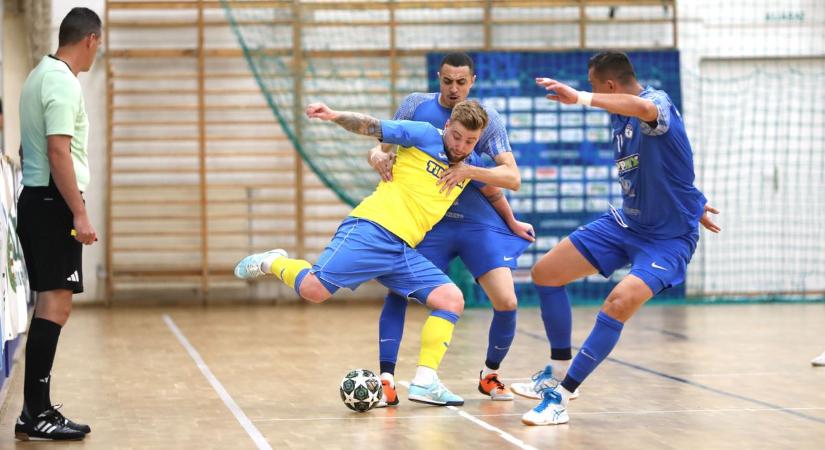 A veszprémi kézilabdázó honfitársa góljának is tapsolhatott, szép sikert arattak a bakonyi futsalosok